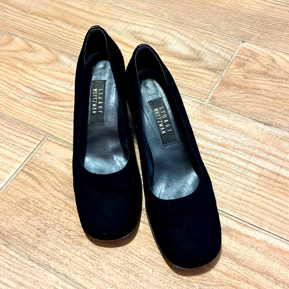 Stuart Weitzman cloth pumps